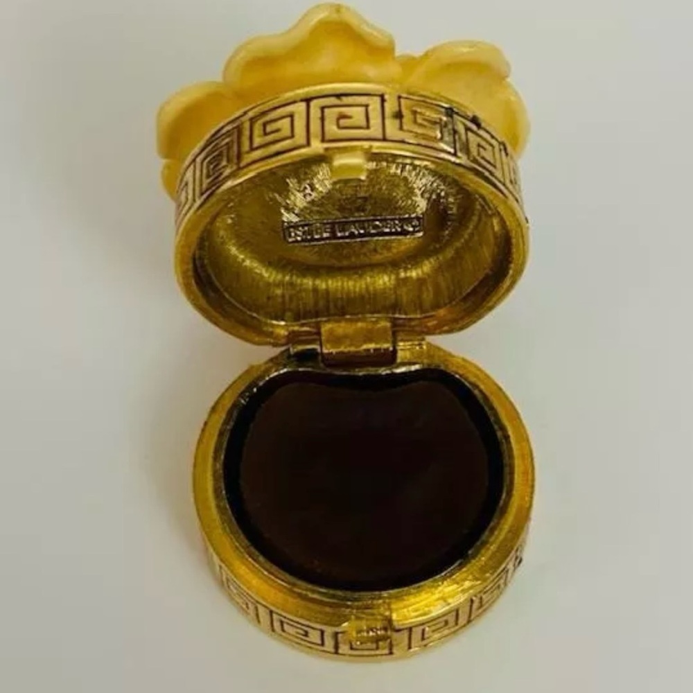 1981 Estee Lauder Prototype Christmas Camelia Sol… - image 3